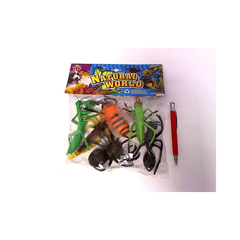 Insekty 6szt HHS017 33062