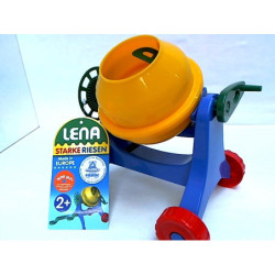 LENA betoniarka + przyczepa żółta 05009 42509