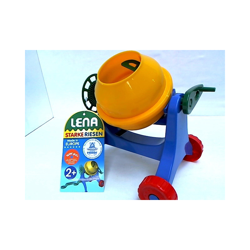 LENA betoniarka + przyczepa żółta 05009 42509