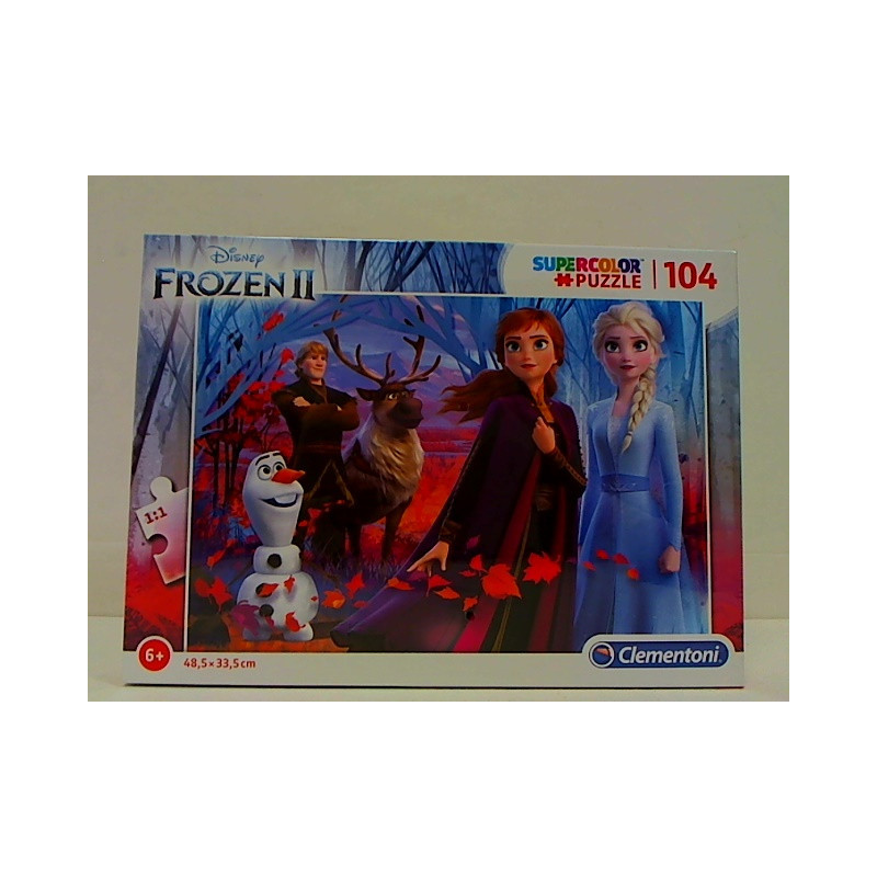 CLE puzzle 104 SuperKolor Frozen 2 27274