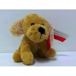 Pies siedzący pluszowy 16cm 13546 15389