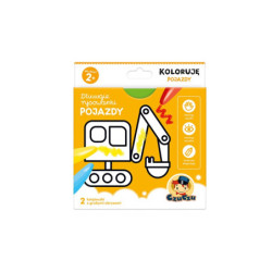 CzuCzu Dłuuugie rysow.Pojazdy Koloruję 2+ 01065