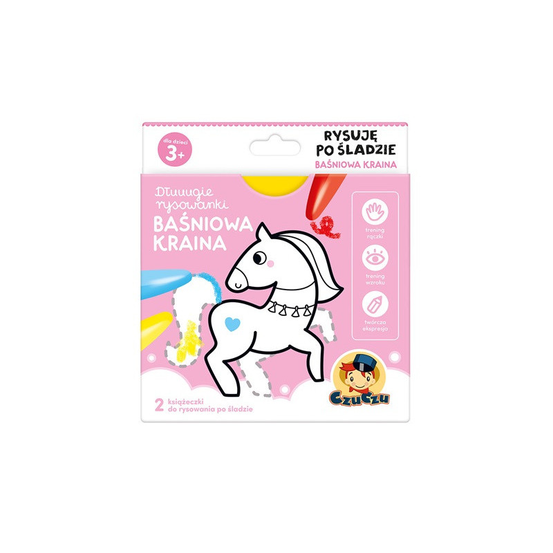CzuCzu Dłuuugie rysowanki Baśniowa kraina 3+ 01126