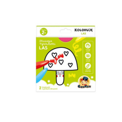 CzuCzu Dłuuugie rysowanki Las Koloruję 2+ 01096