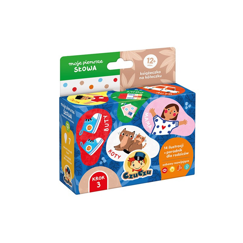 CzuCzu Moje pierwsze słowa 12m+ książ.n/kół.97105