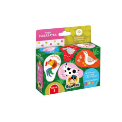 CzuCzu Moje zwierzątka 12m+ książ.n/kół.97112