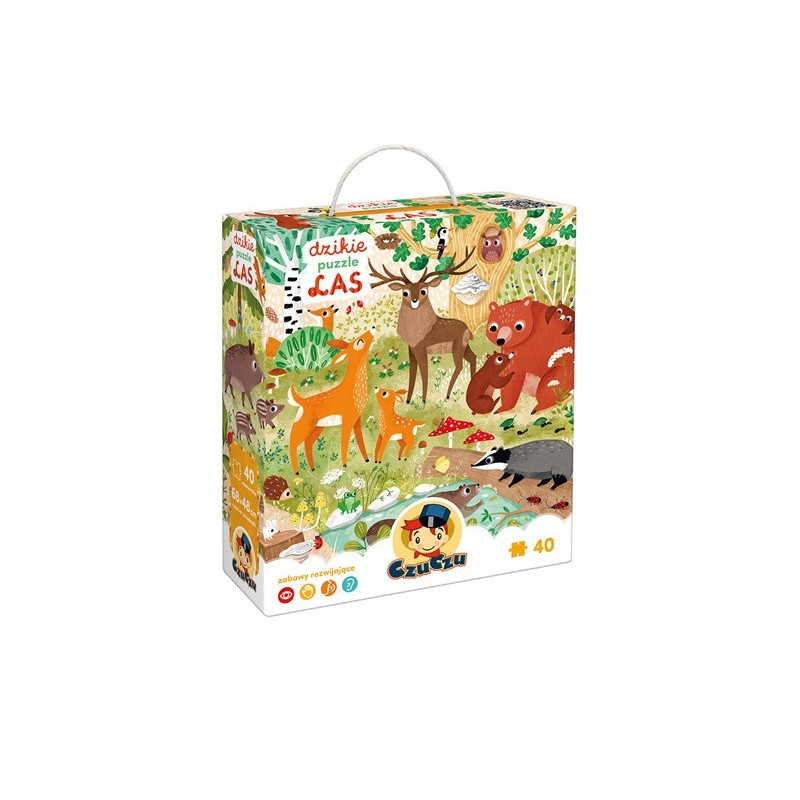 CzuCzu Dzikie puzzle Las 92504