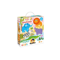 CzuCzu Dzikie puzzle Sawanna 92276