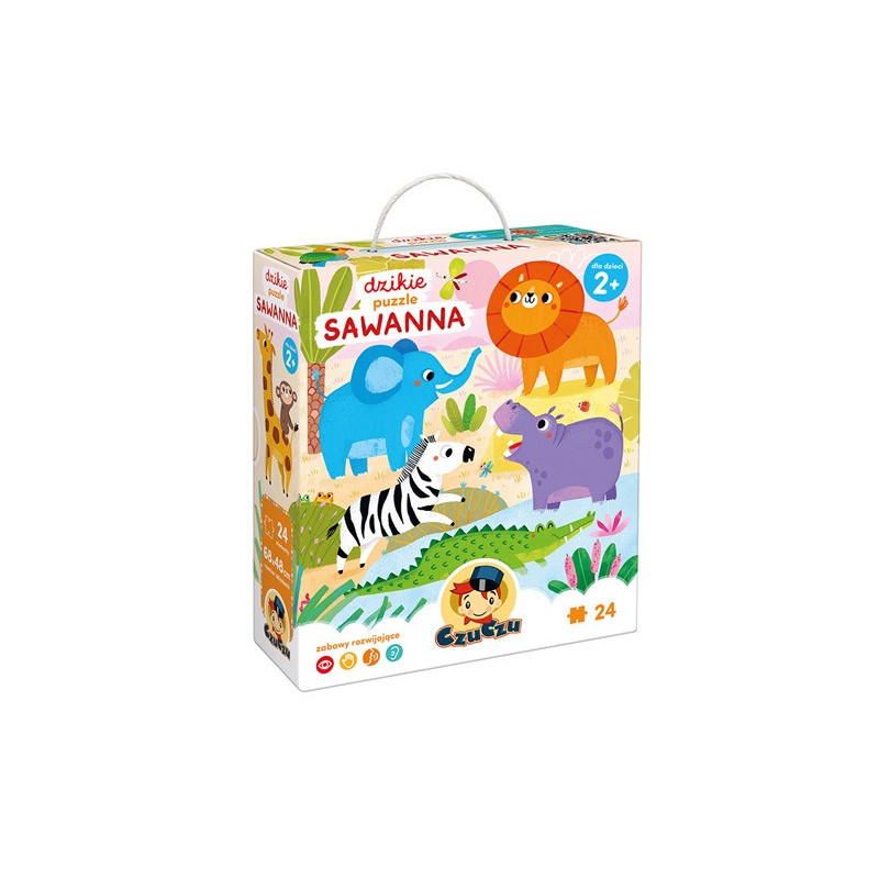 CzuCzu Dzikie puzzle Sawanna 92276
