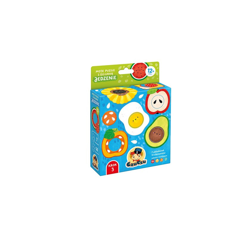 CzuCzu Moje puzzle z dziurką Jedzenie 92924