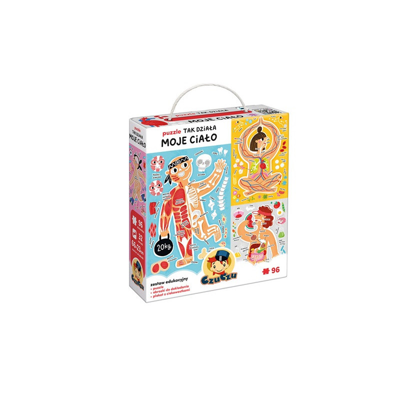 CzuCzu Puzzle Tak działa Moje ciało 92429
