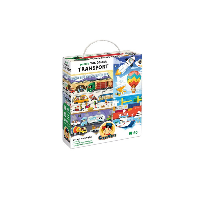 CzuCzu Puzzle Tak działa Transport 92894
