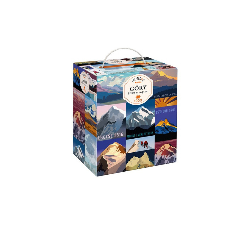 CzuCzu Puzzlove Góry 8000m n.p.m. 1000el 93013