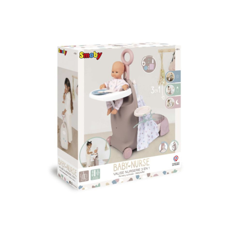 SMOBY Baby Nurse walizka wielofunkcyjna 220374
