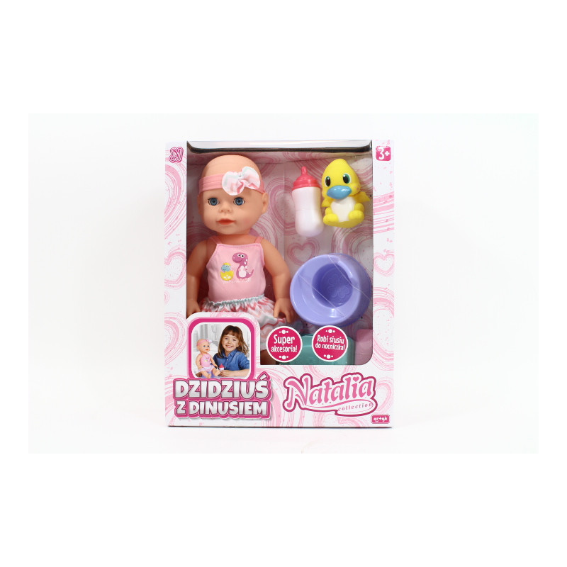  Natalia dzidziuś z dinusiem 33cm 122521 