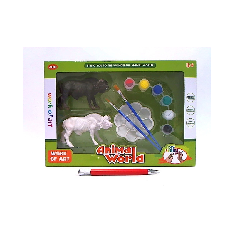 Zestaw zwierząt do malowania D29539 09076