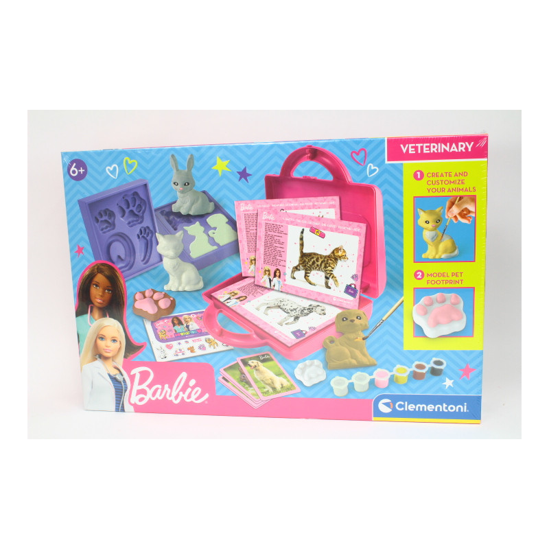 CLE Barbie weterynarz walizka zestaw 19301