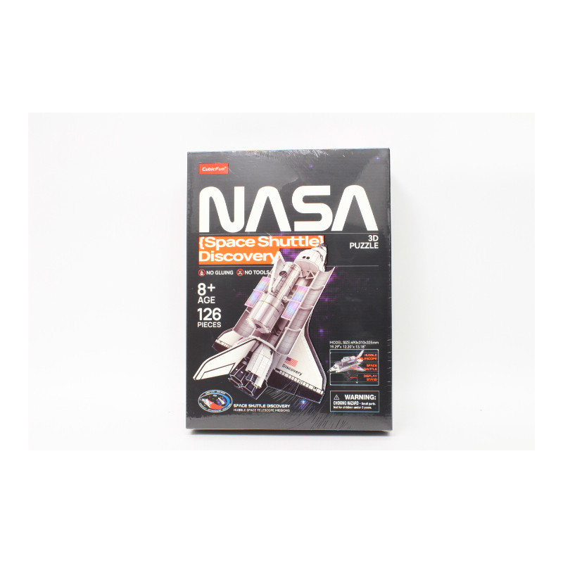 Cubic Fun puzzle 3D NASA SpaceShuttle Discov.10571