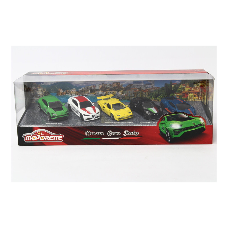 Majorette Dream cars Italy 5-pack 205-3178