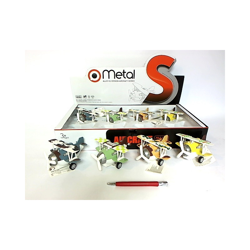 Samolot 11,5cm św/dźw 8szt/disp HX116 35209