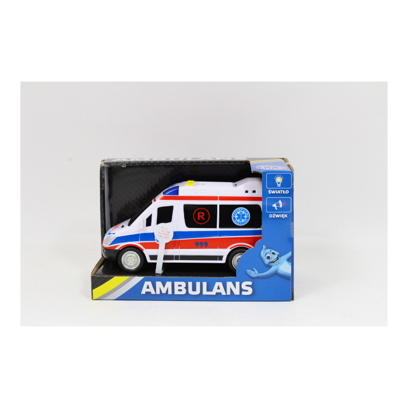 Auto ambulans św/dźw 20cm PL 69009 90097