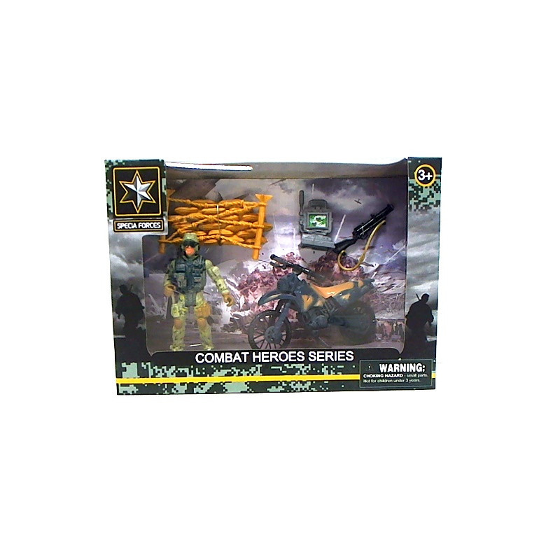 Żołnierz 10cm motor/ponton H12758 27709