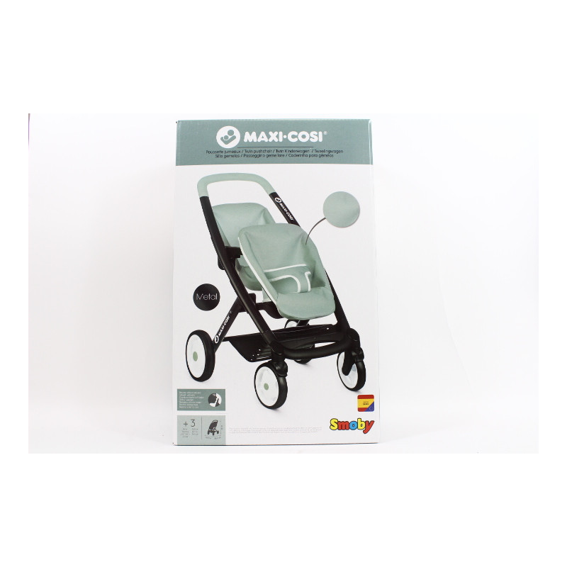 SMOBY Maxi Cosi spacerówka d/bliźniąt ziel 253220