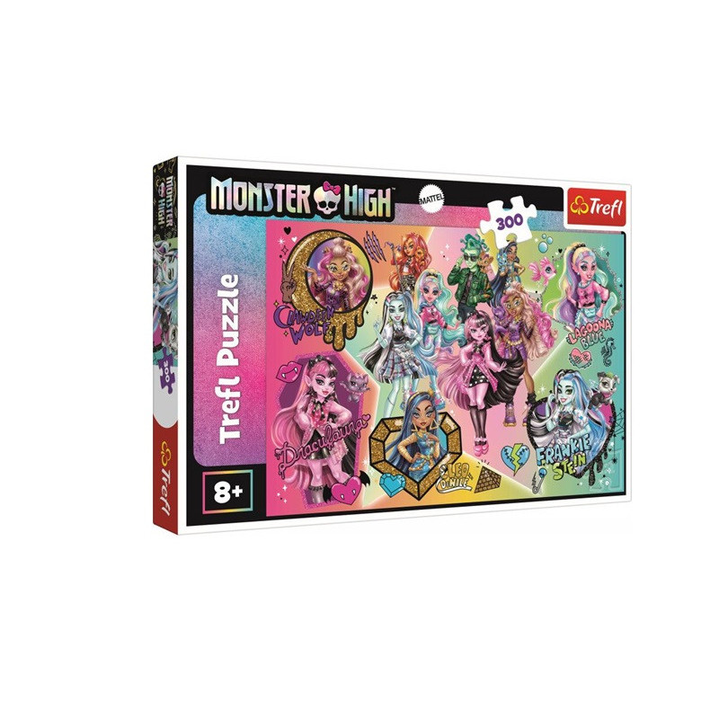 PUZZLE 100 Zombie górą!/Mattel, Monster High 23028