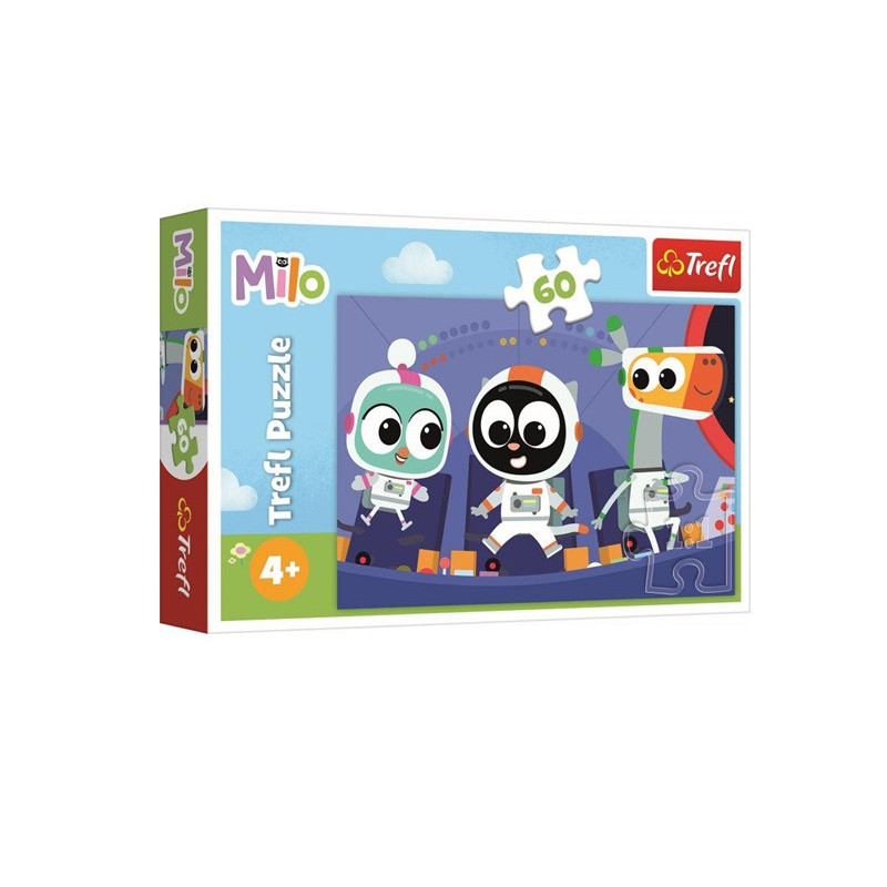 PUZZLE 60 Czas poznać Milo/Dea Planeta MILO 17398