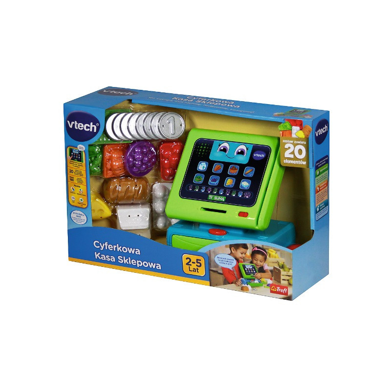 V-TECH Cyferkowa kasa sklepowa 60832