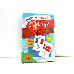 Karty Piotruś flagi 04892