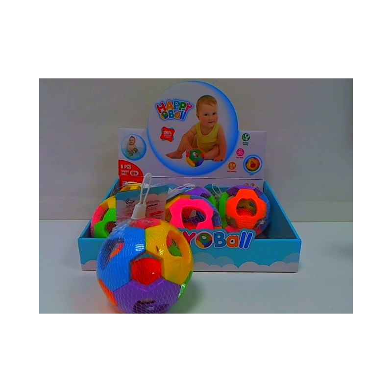 Kula grzechotka 6szt/disp B1691291 87708