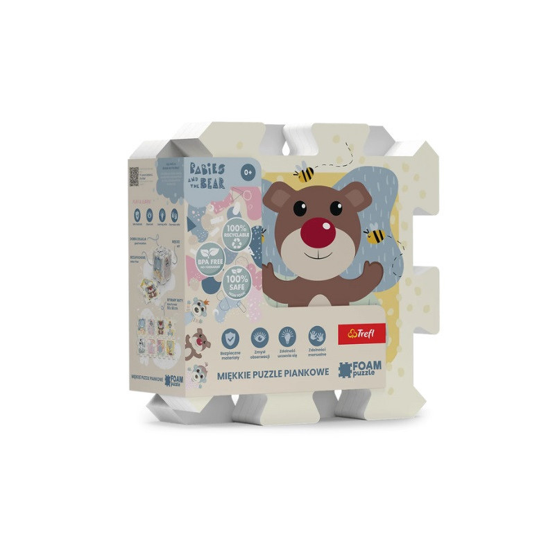 TREFL Puzzlopianka Układ.Bobaski i Miś 61615