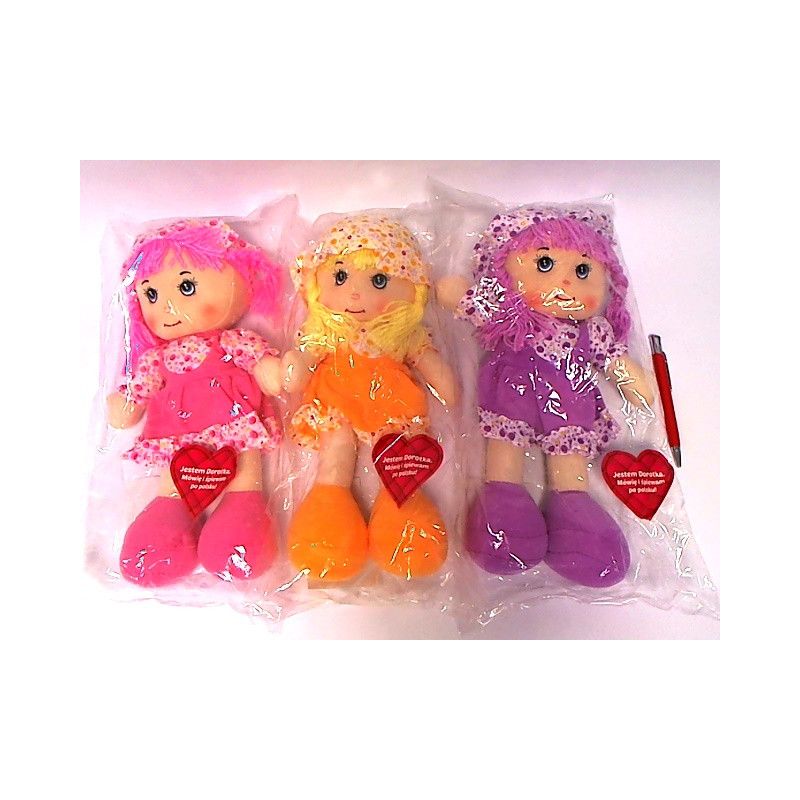 Lalka Dorotka szmacianka 36cm j.pol Q3735 40244