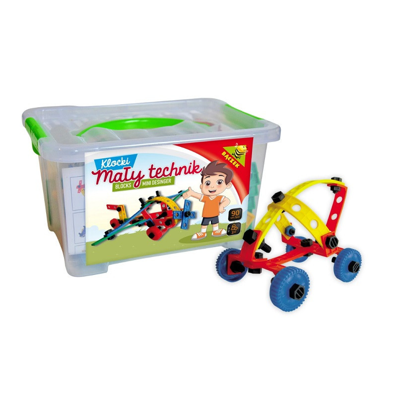 Klocki Mały Technik 160el 03039