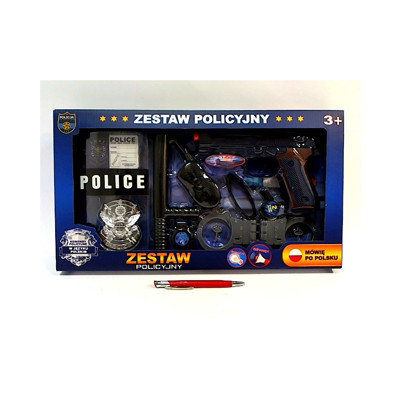 Pistolet policja z pols.mod.głos.G3363 67692