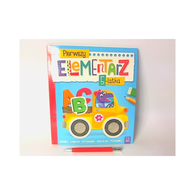 Pierwszy elementarz 5-latka Nauka, zabawa...33325