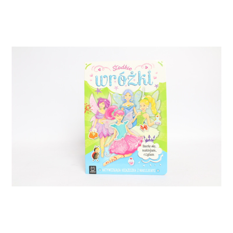 Słodkie wróżki Aktywiz.książeczka z nakl.30898