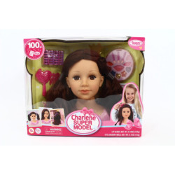 BAYER Charlene-brunetka-głowa do styl+akc.90088AK