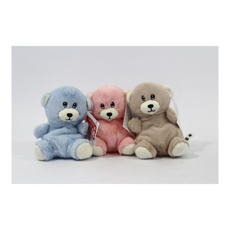 Miś pluszowy 15cm 3 kolory 660427 48694
