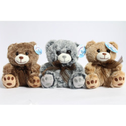 Miś pluszowy 18cm 3wz 93864 38649