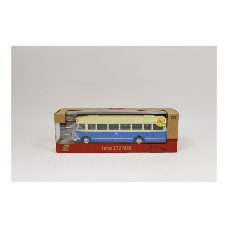Model PRL Jelcz 272 MEX 1:43 autobus niebieski M-9