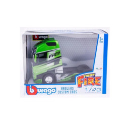 BBU 1:43 Street Fire Haulers VolvoFH16 green 32204