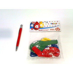 Balony 12" z nadr."4"pastel wisz.A5 GS110/4W 18517