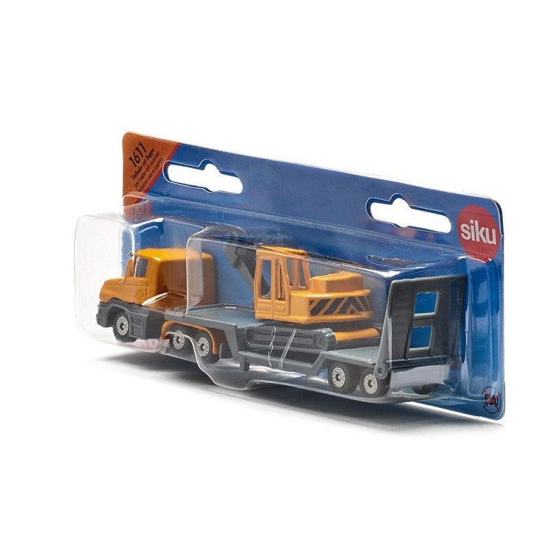 SIKU 16 Laweta z koparką 1611