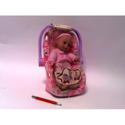 Lalka Agusia z nosidełkiem 00385 03855