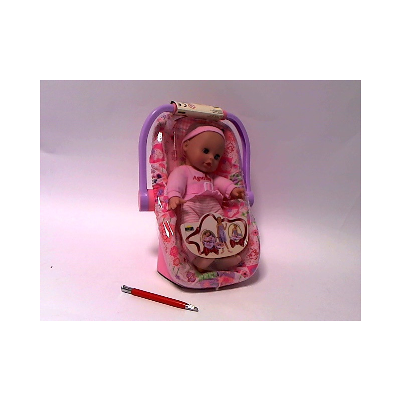 Lalka Agusia z nosidełkiem 00385 03855