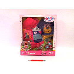 BABY BORN ubranko zestaw na rower 43cm 830031