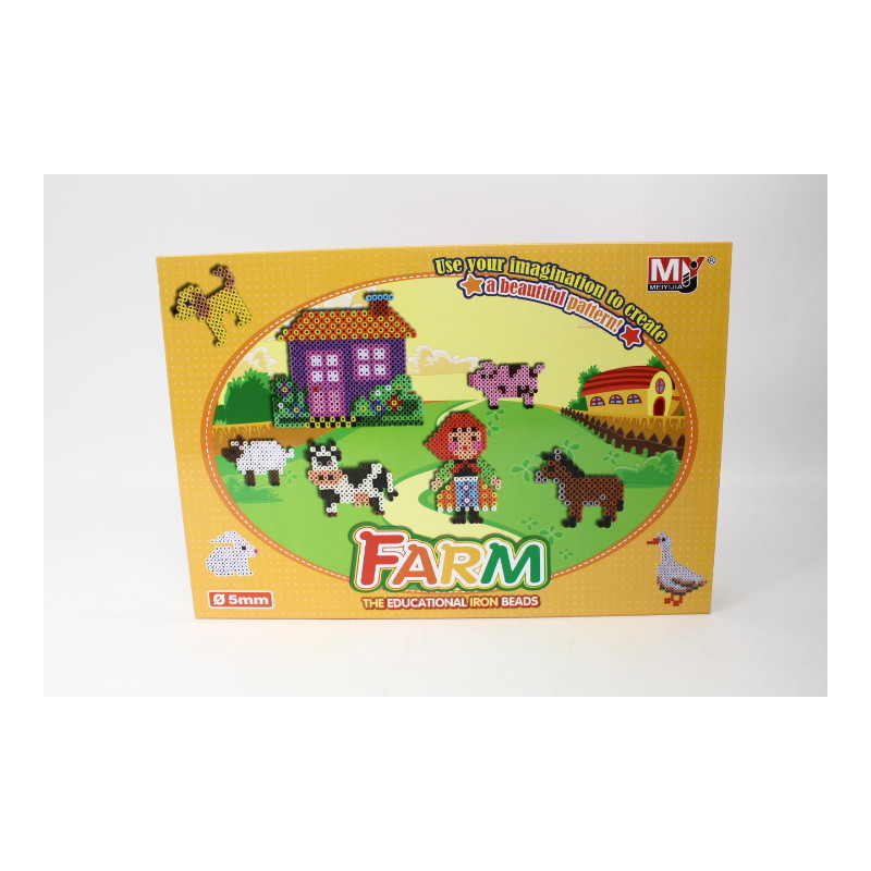 Koraliki Farma do zgrzewania 3000szt HKZ10 19032