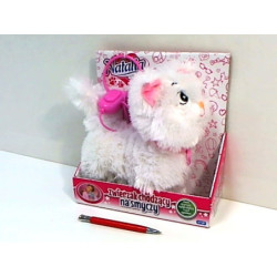 Natalia Kotek chodzący na smyczy biały 121364